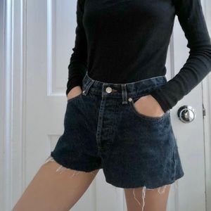 SOLD Vintage high waisted j crew cutoff shorts 26